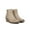 Taupe Microfiber, variant on Womens' Chloe Ankle Booties, Taupe Fabric, 8 Wide