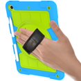 thumbnail image 6 of Allytech Shockproof Case for Apple iPad 9th 8th 7th Generation, iPad 10.2" 2021/2020/2019 Case, Rugged Shoulder Strap Rotating Stand Shoulder Strap Kids Friendly BumperCase - Blue, 6 of 7