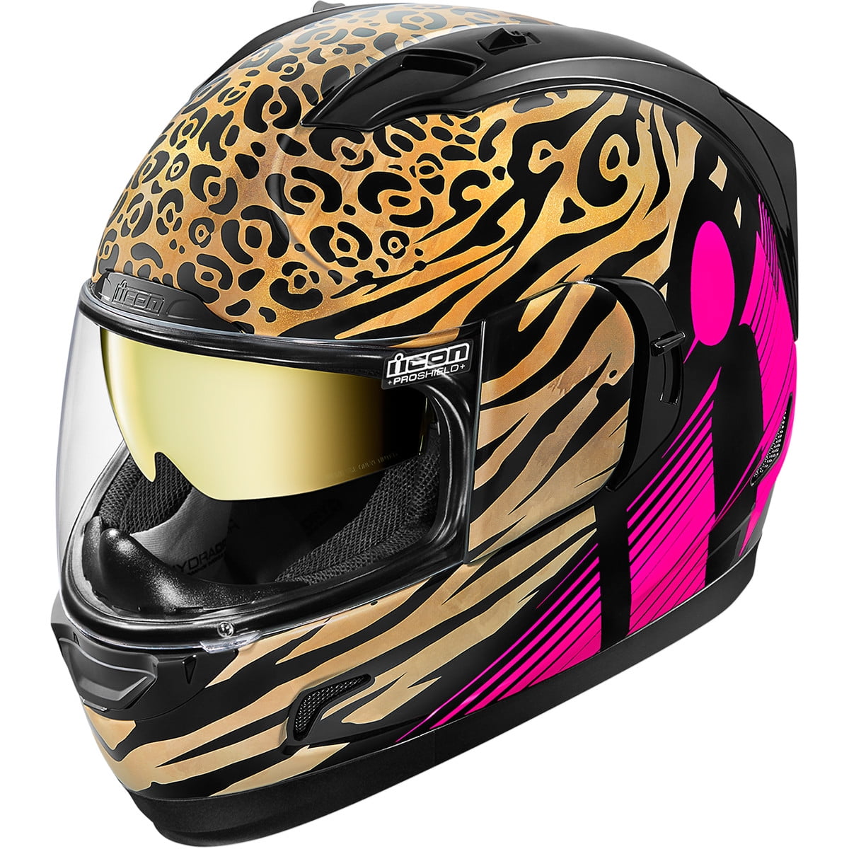 icon alliance dark full face helmet