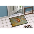 thumbnail image 4 of Day of the Dead Indian Skull  Doormat 18x27, 4 of 4
