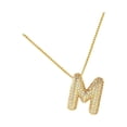 thumbnail image 3 of Collar con letras de burbujas Yuyangstore colgante para hombres y mujeres M, 3 of 8