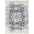 thumbnail image 2 of SAFAVIEH Madison Katina Oriental Area Rug, Cream/Navy, 6'7" x 9'2" - Traditional Design, Cream & Navy, Non-Shedding & Easy Cleaning, Ideal for Living Room, Bedroom, Dining Space, 2 of 15