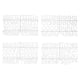 thumbnail image 2 of Letras de 1 pulgada para tablero de letras Flet, 188 piezas, incluidas letras, números y símbolos para tablero de letras de plástico intercambiable de Veskaoty (blanco), 2 of 3