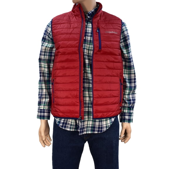 Vineyard Vines Men's Mountain Weekend Vest in Lifeguard (M) Medium $168.00