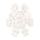 thumbnail image 2 of Juego de adornos de madera con copos de nieve de Navidad | 8 Piezas Tamaños Surtidos | Intrincado Acabado Acrílico Esmerilado | Decoración navideña duradera | Elegantes decoraciones colgantes para, 2 of 6