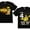 Black / Black, variant on Paw Patrol Rubble Digging 4th Birthday Shirts Pack Nickelodeon Toddler T-Shirts Black 4T / Black 4T
