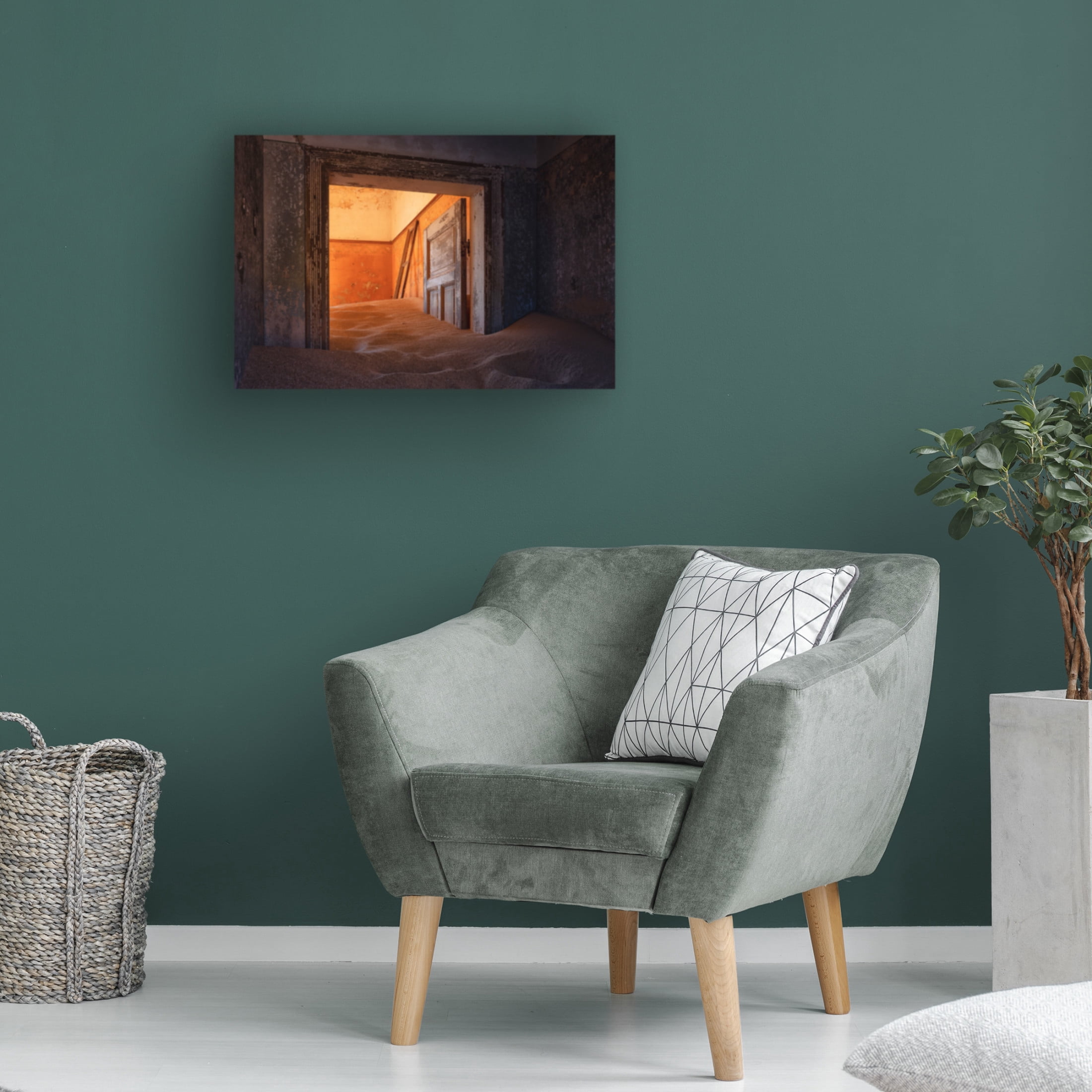 Trademark Fine Art Michael Zheng Kolmannskuppe Canvas Wall Art