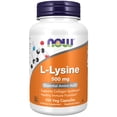 thumbnail image 1 of Now Foods | L-Lisina 500 mg 100 CAPS, Suplemento para el Apoyo del Sistema Inmune, 1 of 3