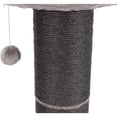 thumbnail image 6 of TRIXIE Pepino Sisal 35" Scratching Post with Plush Platform Bed and Dangling Cat Toy, Gray, 6 of 9