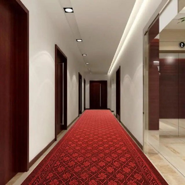 Corridor Hallway Stair Carpet Hotel Welcome Channel Long Carpet Long Runner Entrance Kitchen Carpet Floor Mat Decoration Home My Lux Decor Round