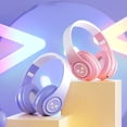 thumbnail image 5 of Tupukom Bluetooth Headphone Over Ears,Noise Cancelling Waterproof Bluetooth 5.3 Sports Wireless Headphones,Lightweight Headset for Android/iPhone/Laptop, 5 of 7