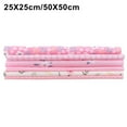 thumbnail image 4 of BUYISI 6Pcs Floral Assorted Pre Cut Cotton Fabric Quilt Sewing Bundle Square Fat Diy 25*25Cm, 4 of 5