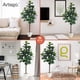 thumbnail image 5 of Planta artificial decorativa moderna con maceta Ficus Lyrata grande de 190cm de alto Artego para hogar sala comercio oficina, 5 of 9