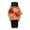 Orange, variant on 4.64CT Luxury Half Iced Out Moissanite Watch, Rubber Strap Automatic Mechanical Wristwatch with Miyota 8215 Movemen