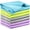 Colorful-4 Color, Pack of 8, variant on Glass Polishing Cloth Streak Free Miracle Cleaning Cloth Lint Free Microfiber Cleaning Rags for Glasses Kitchen Dish Mirrors Easy Clean, Pack of 6, 12" x 12", Sliver-Green