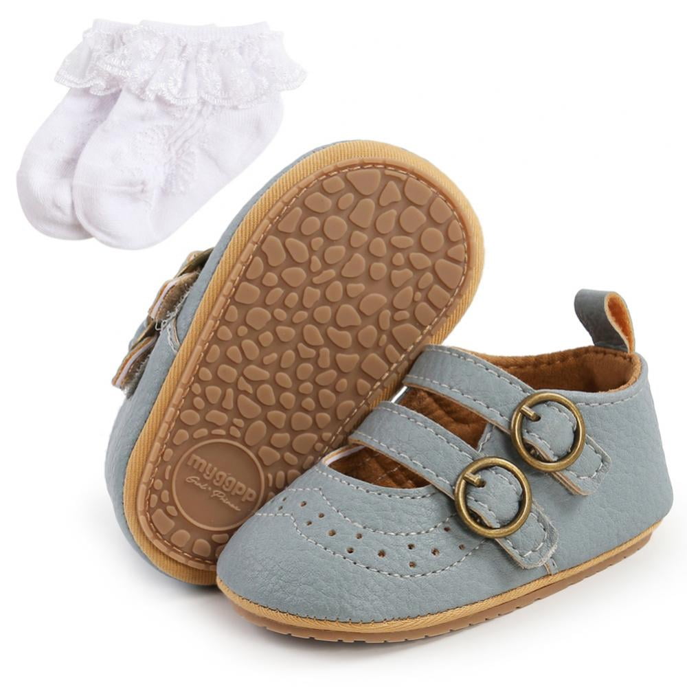 Newborn Baby Boy Girl Crib Chaussures bébé Prewalking Sandales 3 6 9 12 18 M 
