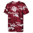 thumbnail image 2 of Youth Crimson Oklahoma Sooners Scrimmage Sublimated T-Shirt, 2 of 3