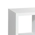 thumbnail image 5 of Smart Cube 8-Cube Organizer Storage with Opened Back Shelves,2 X 4 Cube Bookcase Book Shleves for Home, Office (White), 5 of 6