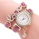 thumbnail image 1 of Reloj de cuarzo para mujer, relojes para mujer, reloj de pulsera para mujer, correa de cuero para mujer, reloj británico con diamantes de agua, paño de cocina de lujo, 1 of 2