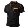 thumbnail image 2 of Mens Henley Shirt Long Sleeve Casual Button Up T-Shirts Fashion Cotton Blend Soft Pullover Knit, 2 of 4