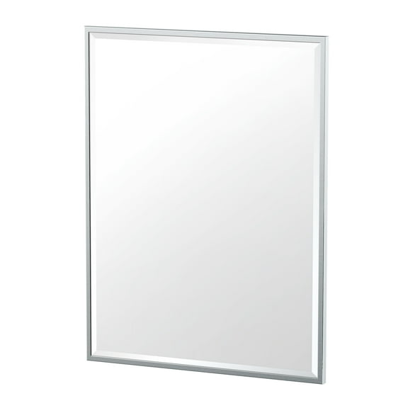 Gatco Flush Mount EZ Hanging 32.5" Framed Rectangular Mirror, Chrome