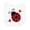 AA-White, variant on Inktastic Ladybug Lover Red and Black Newborn Bib