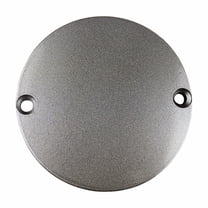 Right Side Round Engine Clutch Cover Plate - Specifically Designed for Lifan Zongshen Kick Start 110cc, 125cc, Dirt Bike, Pit Bike (Silver)