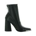 thumbnail image 2 of Steve Madden Womens Excess Leather Square Toe Ankle Boots, 2 of 3