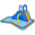 thumbnail image 1 of H2OGO! ¡ Parque Acuático Inflable de Poliéster de PVC para Niños Bestway 8'10" Waterfall Waves Mega, Niños a Partir de 5 Años, 1 of 5