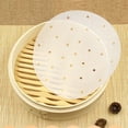 thumbnail image 3 of WAXIAYU 100pcs Parchment Paper Sheets for Steaming Dumplings 9inch, 3 of 6
