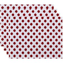Simply Daisy 18" x 14" Cop-IKAT Geometric Print Placemat