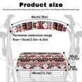 thumbnail image 6 of HELLHERO Christmas Patchwork Style Walker Seat Back Cover Breathable Seat Back Cover and Walker Protective Sleeve Specifically Designed for Seniors, 6 of 7