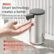 thumbnail image 3 of Dispensador de Jabón de Acero Inoxidable, Dispensador Automático de Jabón con Sensor Infrarrojo, Dispensador de Jabón Líquido para Manos para Baño, 3 of 7