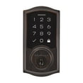 thumbnail image 3 of Kwikset SmartCode 270 Smart Door Lock Wi-Fi Deadbolt Touchpad, Auto Door Lock, SmartKey Re-Key Security Venetian Bronze, 3 of 8
