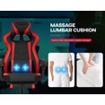 thumbnail image 3 of BestOffice Ergonomic Gaming Chair, Lumbar Support, Rolling Swivel for Men, Women(Red), 3 of 7