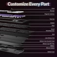 thumbnail image 3 of Teclado Keychron Q6 HE inalámbrico 100% de aluminio completo, 3 of 7