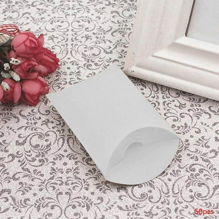 Holiday Clearance 50pcs Pillow Shape Wedding Favor Gift Box Party Holiday Clearance 50pcs Pillow Shape Wedding Favor Gift Box Party
