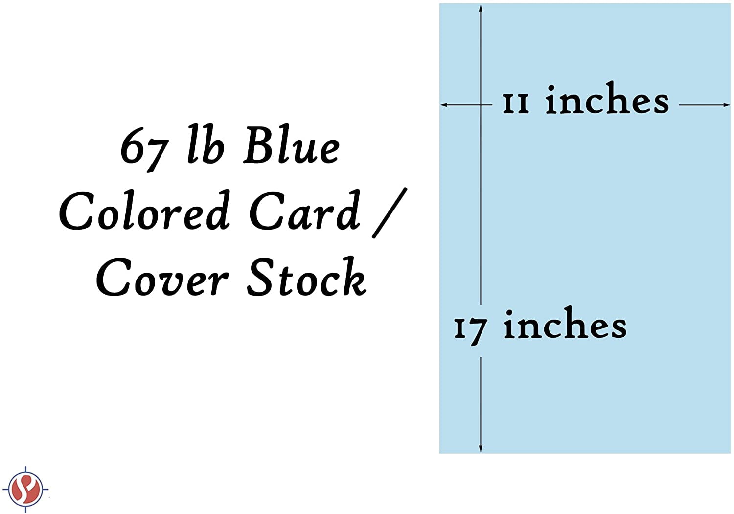 Blue Pastel Color Card Stock