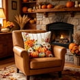 thumbnail image 5 of Halloween Sale Clearance!Fall Decorations for Home, Thanksgiving Pillow Covers Fall Pumpkin Floral Decorative Pillow Cases Throw Pillow Covers For Home Sofa Bedroom Living Room Festival, 5 of 7