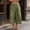 #0049-Green, variant on Womens Wide Leg Capris, Solid High Waist Casual Beach Pants, Loose Cropped Trousers with Pockets, Breathable Summer Bottoms Gift
