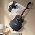 thumbnail image 2 of Soporte de pared para guitarra DAZZLIFE Acoustic Horizontal de Madera Negro, 2 of 8