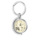 thumbnail image 1 of Esqueleto humano Medical sketch Rotating keychain Metal Keyring Holder, 1 of 2