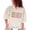 Ivory, variant on Oklahoma, United States of America, USA or US State Themed, Groovy Retro Wavy Text, Ivory Comfort Colors T-Shirt, Medium