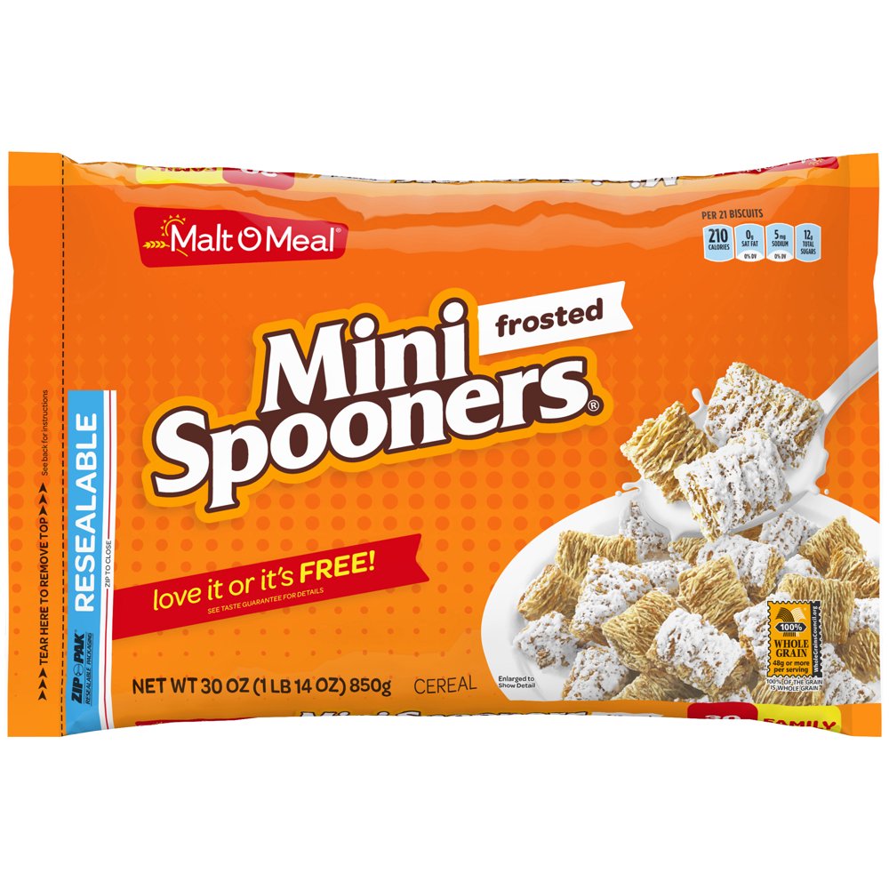 MaltOMeal Frosted Mini Spooners® Whole Grain Breakfast Cereal
