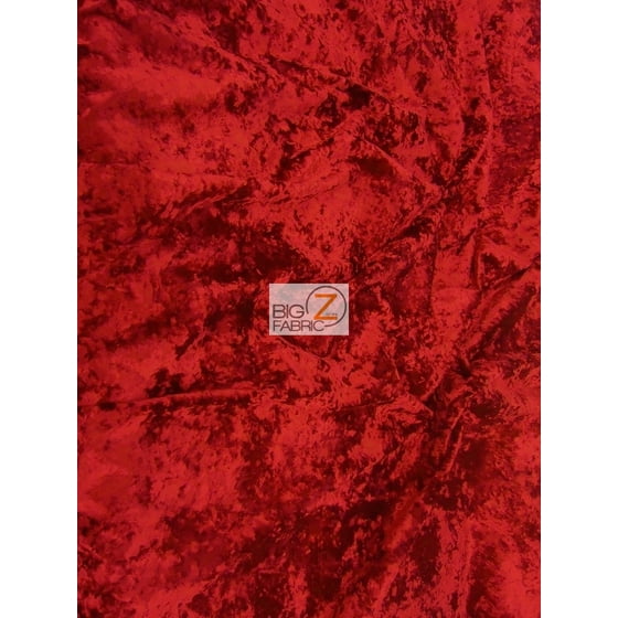 Crush Flocking Upholstery Velour Velvet Fabric Red Sold By The Crush Flocking Upholstery Velour Velvet Fabric Red Sold By The Yard