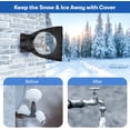 thumbnail image 6 of Insulated Waterproof Faucet Cover For Outdoor Garden Winter Freeze Protection 7.09" W X 9.06" L, 2 Pack, 6 of 7