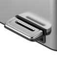 thumbnail image 3 of Yeshouse Stainless Steel Step Trash Can, Dual Compartments with Foot Pedals & Soft-Close Lids for Kitchen Recycling, 3 of 8