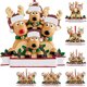 thumbnail image 1 of Adorno colgante para árbol de Navidad, familia feliz, bricolaje, ciervos, grupos familiares, renos, decoración navideña de Año Nuevo, 1 of 4