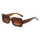 thumbnail image 4 of Gafas de conducción de moda Protección Verano Gafas al aire libre Gafas de sol rectangulares para mujeres Hombres para viajar Fiesta en la playa Marrón Yinane anteojos de mujer, 4 of 8