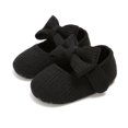 thumbnail image 3 of Baby Girl Anti-Slip Walking Shoes Bow Sneakers Soft Sole First Walkers, 3 of 6